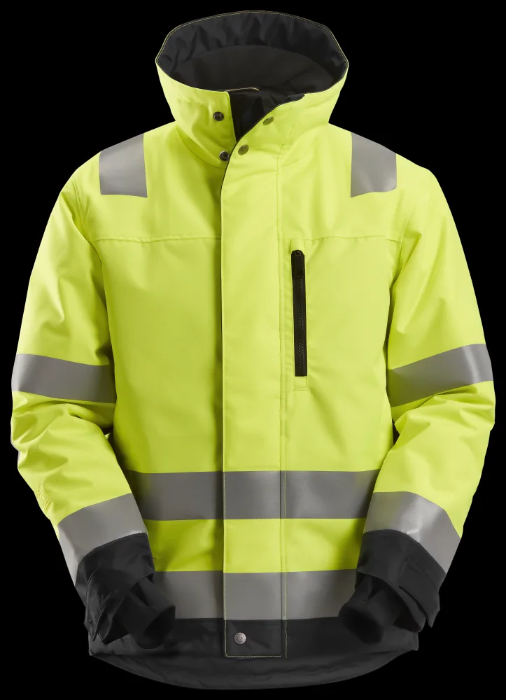 Snickers Workwear 1130-6604 Vinterjacka varsel, gul/svart XS