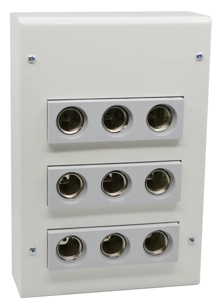 Eldon BN3303 Säkringscentral 310 mm, Dll 3 x 3 säkringar