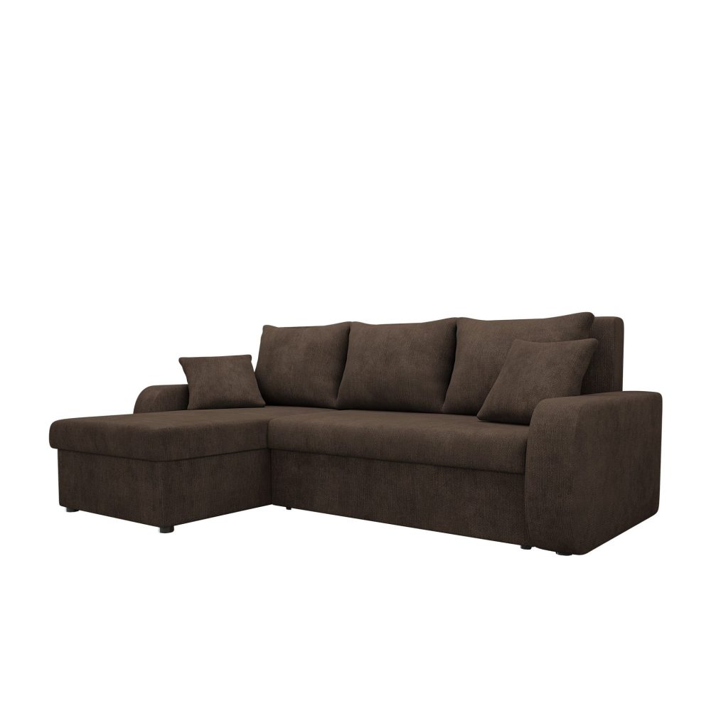 Alvared 3-sits Bäddsoffa divan vänster med förvaring