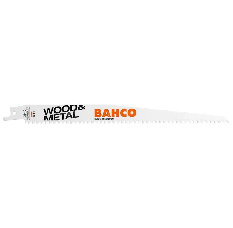Bahco 3940-150-4/6 Tigersågblad BiM Trä/Metall 2-P