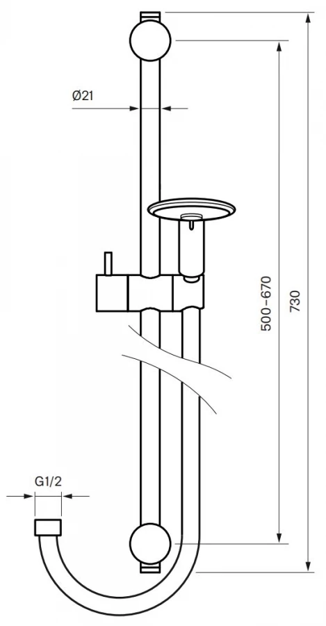 Duschset Zsal118 Krom | Stuvbutiken