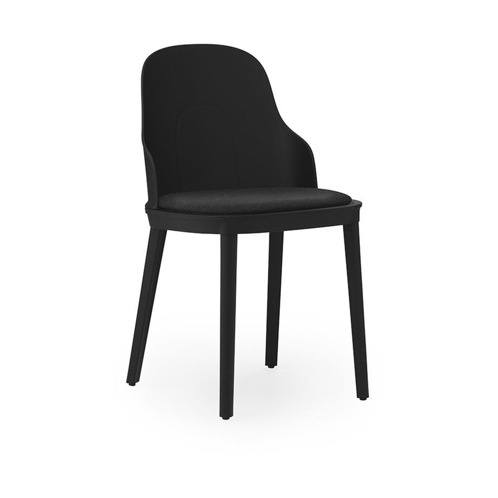Allez stol med dyna, Black