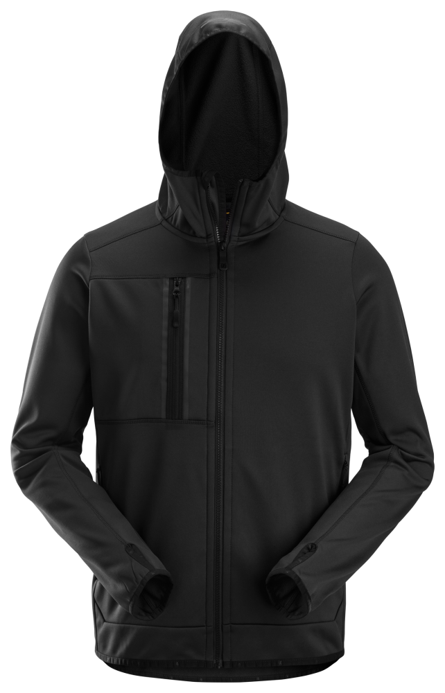 HUVTRÖJA SNICKERS WORKWEAR 8058 SVART M, FLEECE