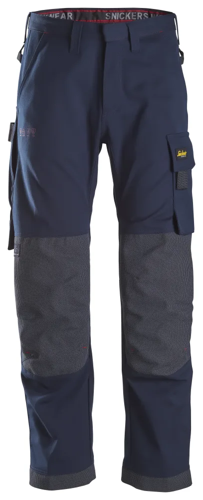 Snickers Workwear 6386 ProtecWork Arbetsbyxa marinblå D116