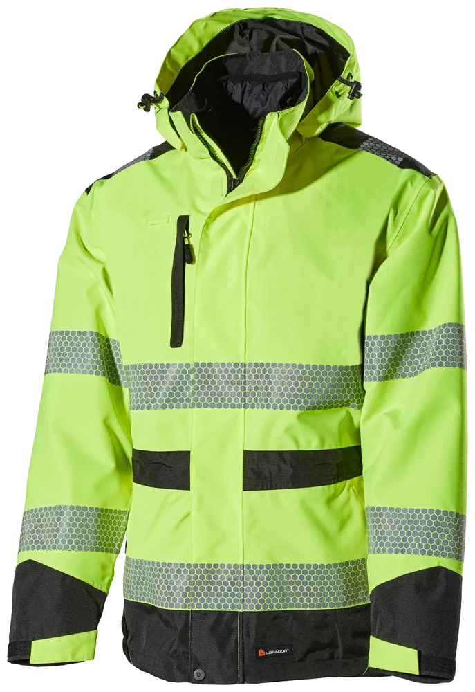 L.Brador 2122P Skaljacka hi-vis gul, klass 3 M