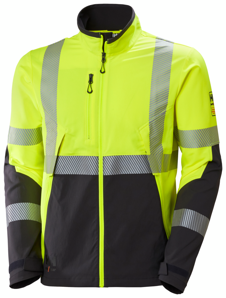 JACKA HELLY HANSEN 77203 KL2 VARSELGUL L, ICU BRZ
