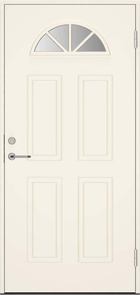 Swedoor C8013 Ytterdörr vit (S 0502-Y) 888x1980 mm
