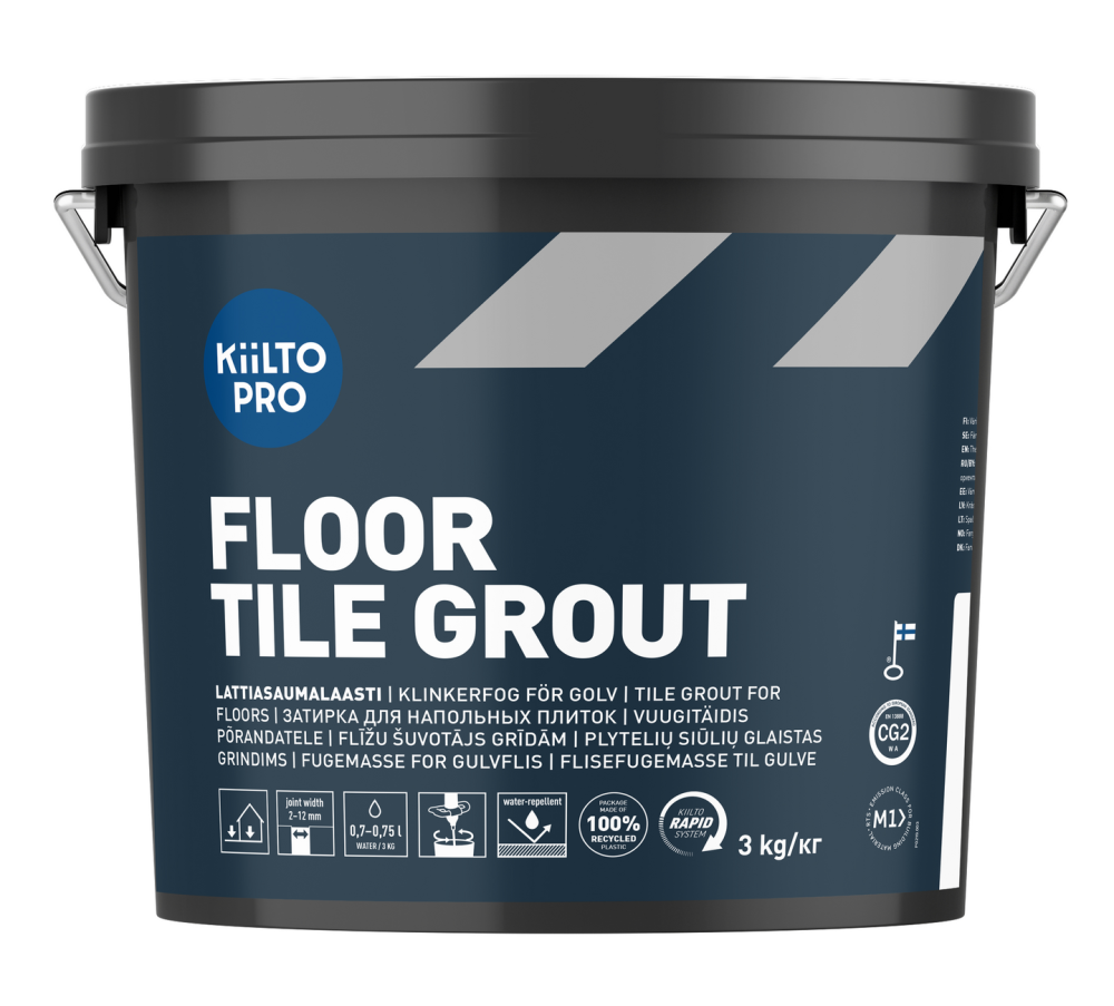 KLINKERFOG KIILTO PRO 250 SVART 3KG