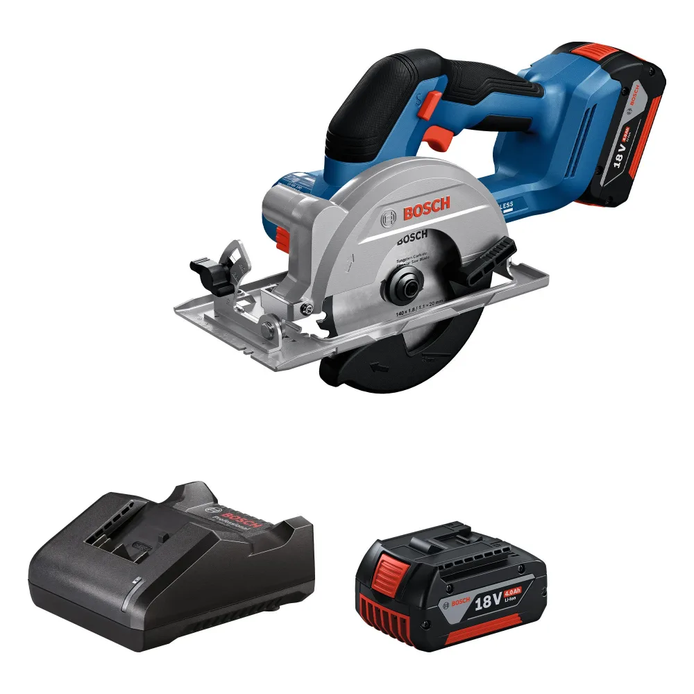 Bosch GKS 18V-51 Cirkelsåg med batteri och laddare 06019M3122