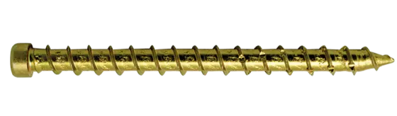 Sormat 9640095123 Listskruv 5x40 mm, T20 Gulförzinkad