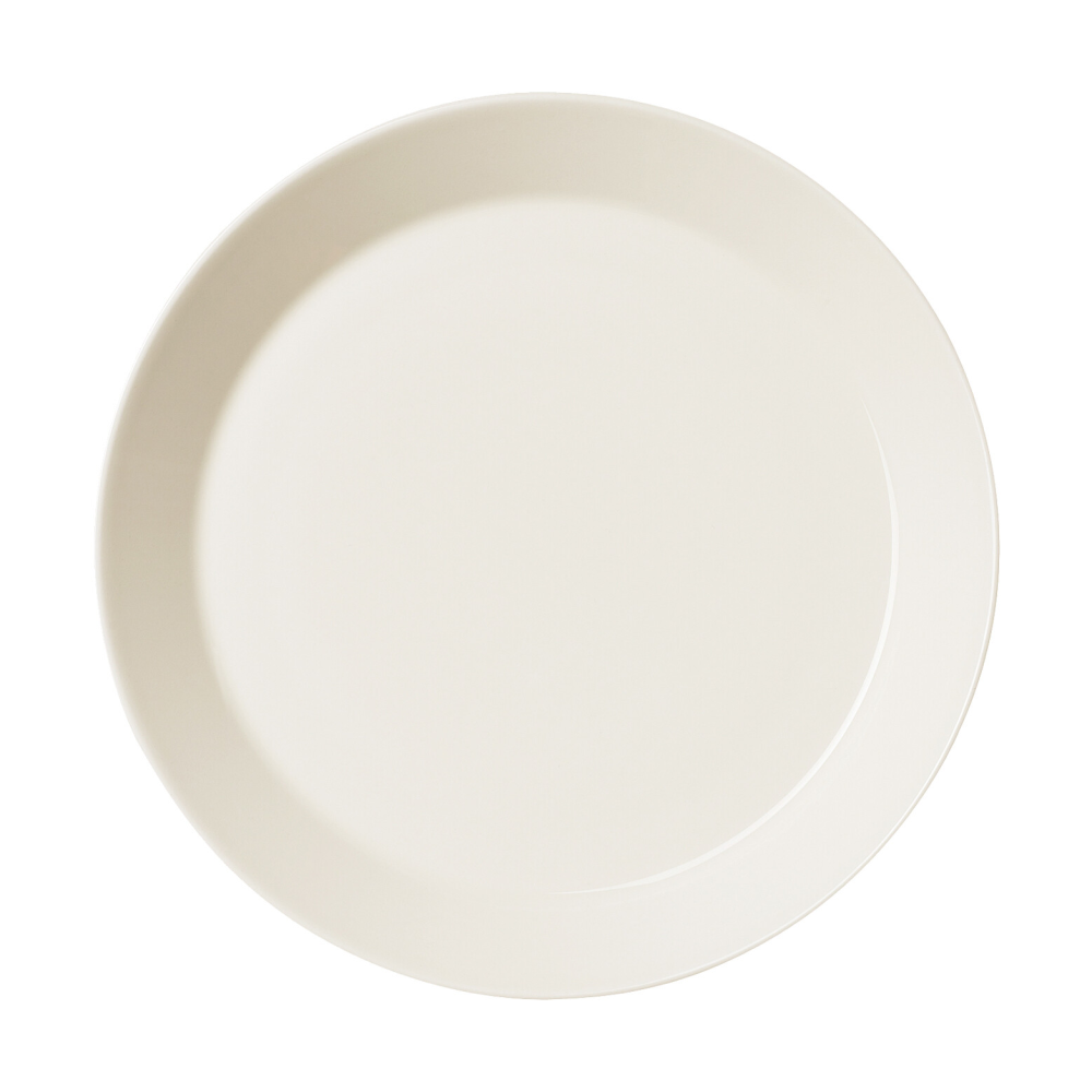 Teema tallrik 23 cm, vit