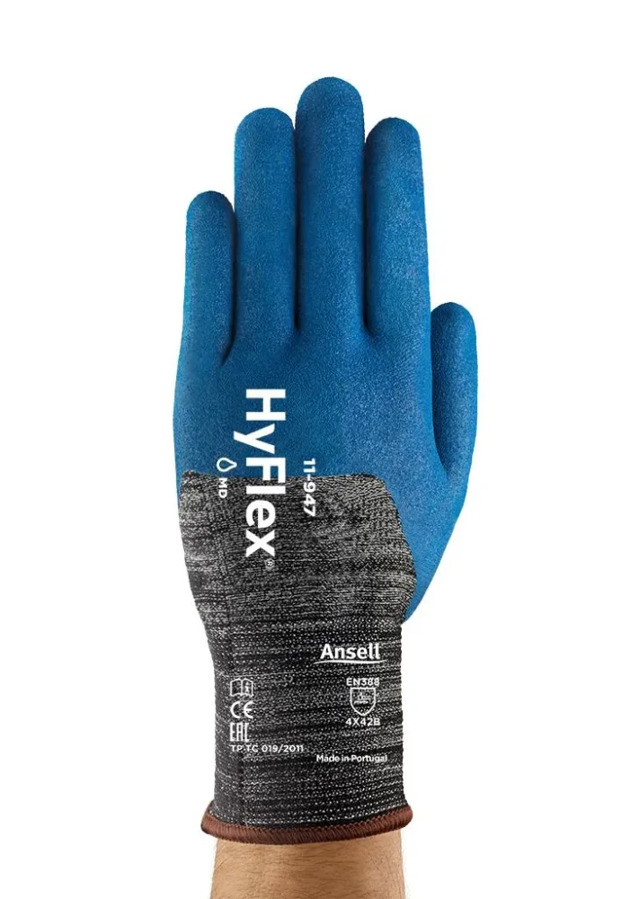 Ansell HyFlex 11-947 Skärskyddshandske polyuteran, ofodrad 8