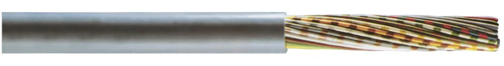 Rutab Novotronic LiYY Elektronikkabel 12 ledare, Ø5,6 mm 1 m, kapad