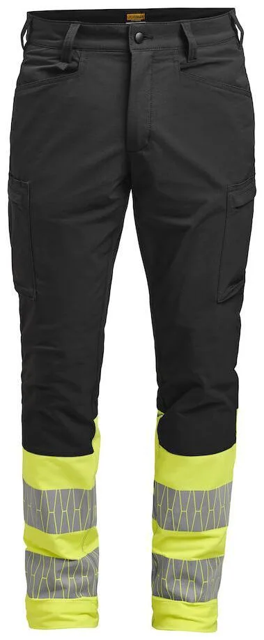 Jobman 2328 Servicebyxa gul, varsel C50