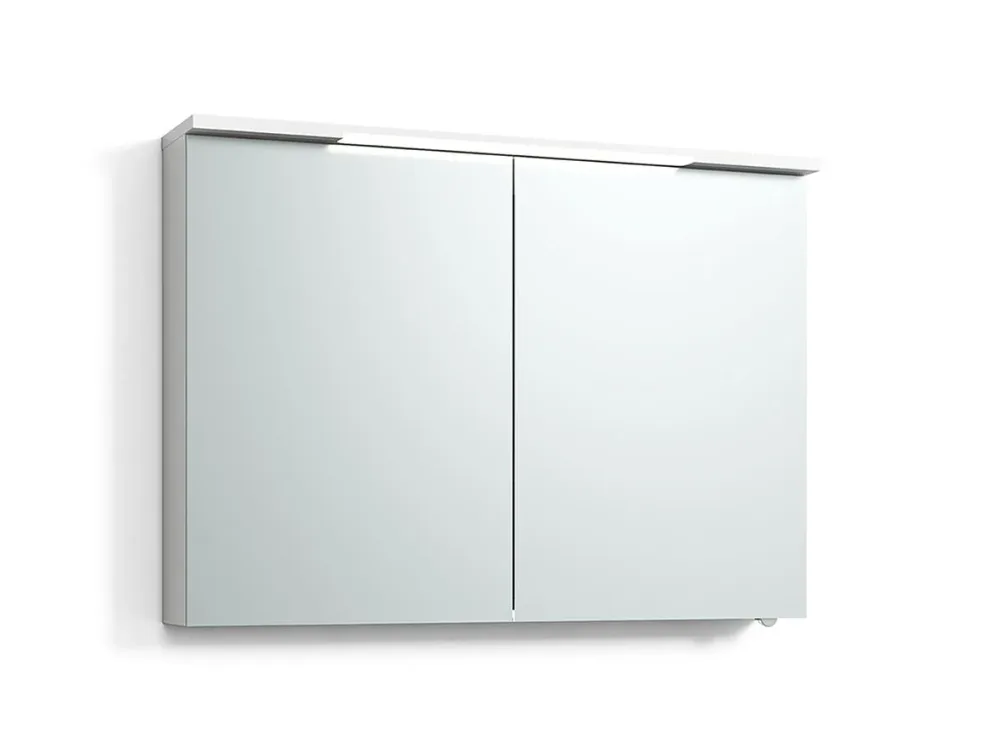 Svedbergs Skuru 425100 Spegelskåp vitt, 2 dörrar 101 cm - Bild 2