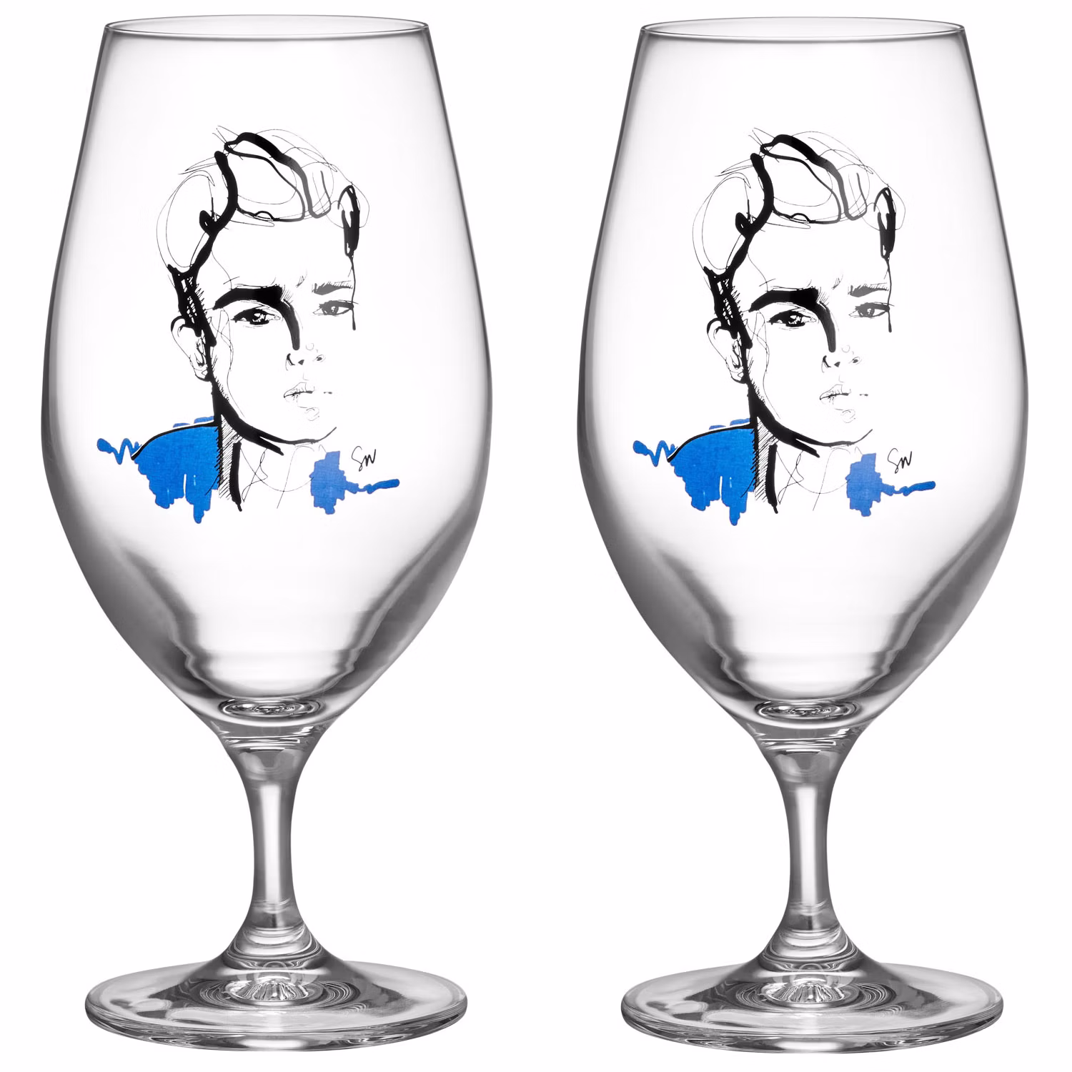 All About You Ölglas 40 cl 2-pack, Celebrate Him