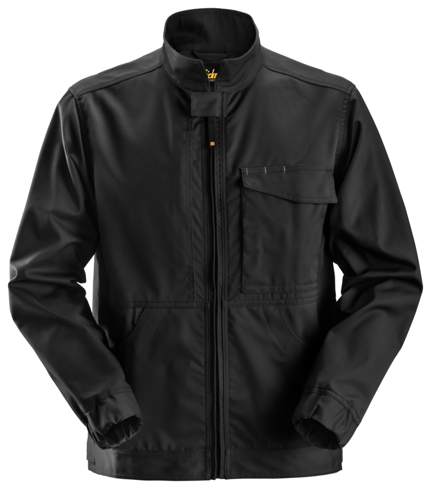 JACKA SNICKERS WORKWEAR 1673 REGULAR SVART L, SERVICEJACKA