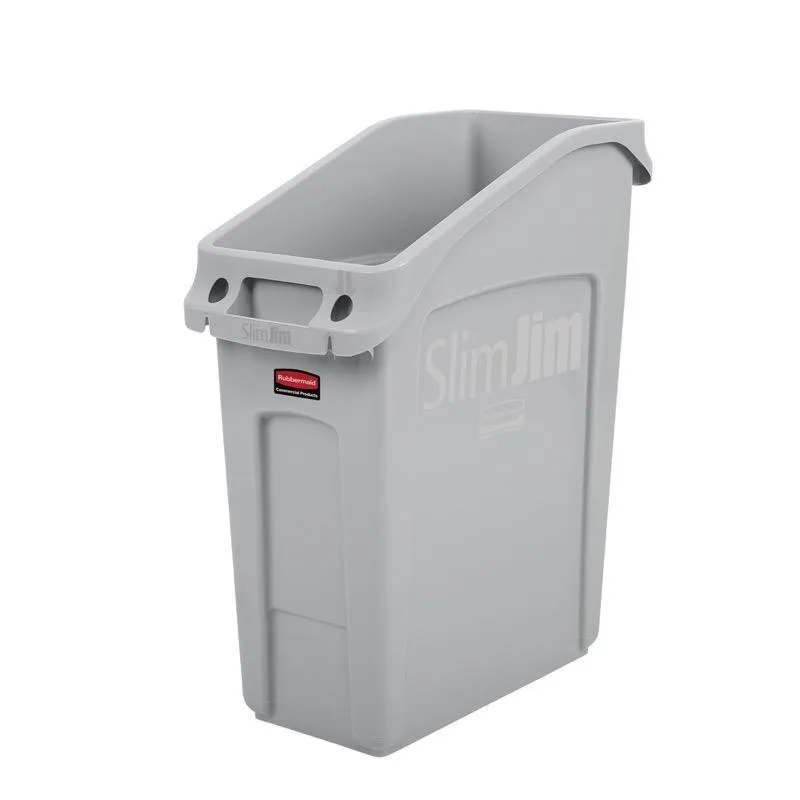 Rubbermaid Slim Jim Avfallsbehållare 47 l, låg