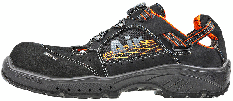 SANDAL SIEVI AIR ROLLER XL S1P 43, BRED LÄST KOMPOSITTÅHÄTTA SP