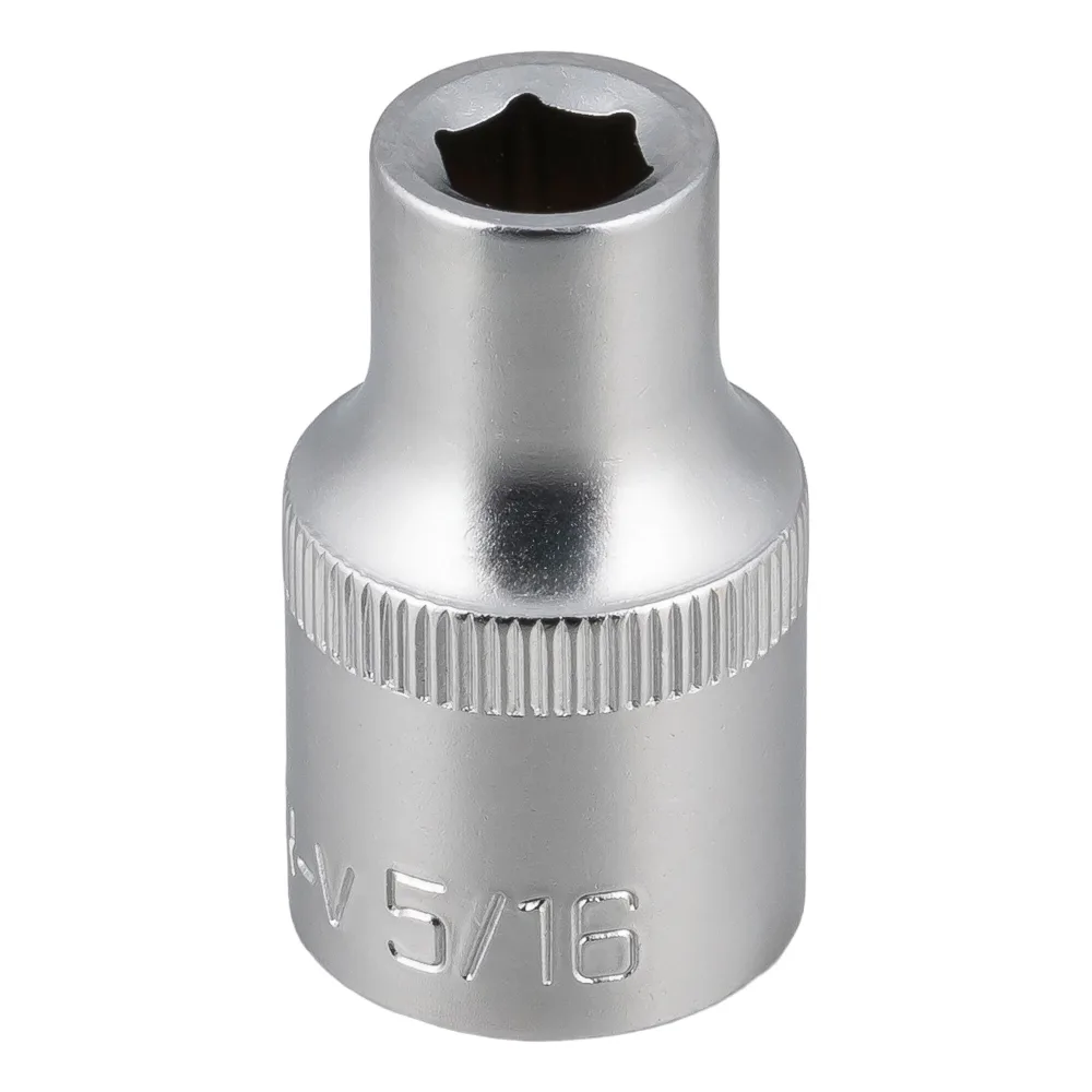 PELA 562448 Hylsa drivstorlek 1/2", 6-kant, kort 5/8"