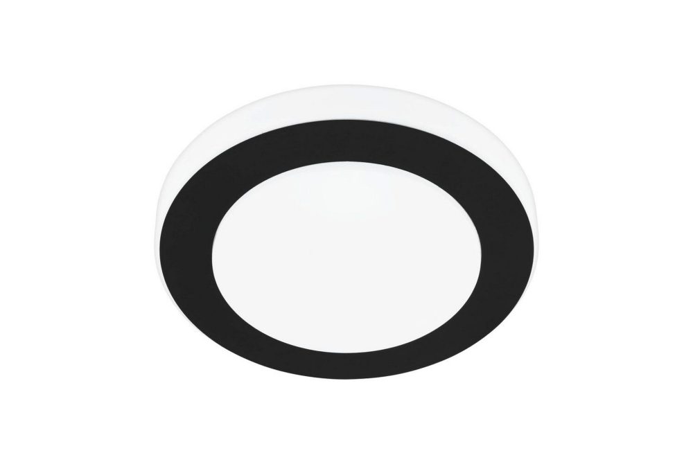 Vägg-/Taklampa Eglo Led Carpi 300 mm, Svart, Vit