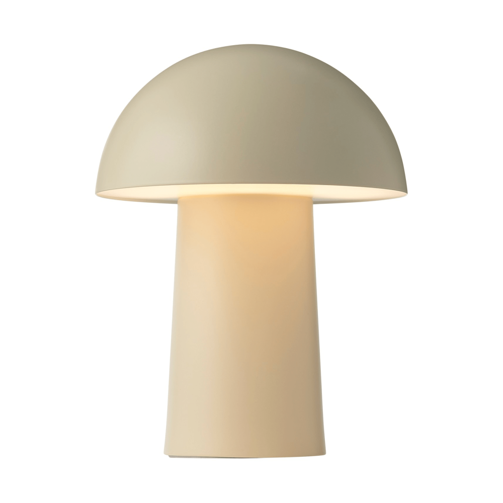 Faye portabel bordslampa, Beige