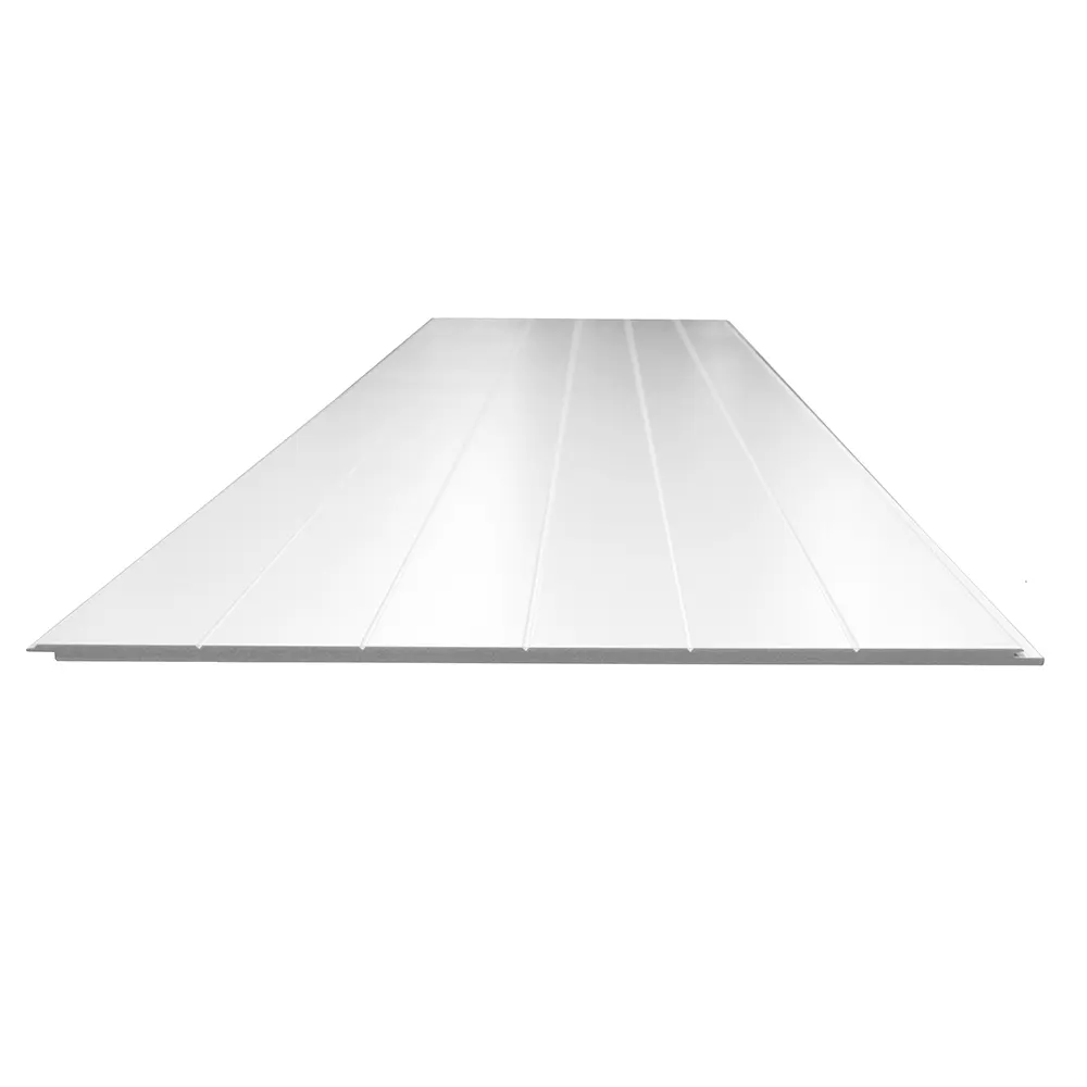 Väggpanel V-fas 620x2390x11mm Alma Vit från Lundbergs