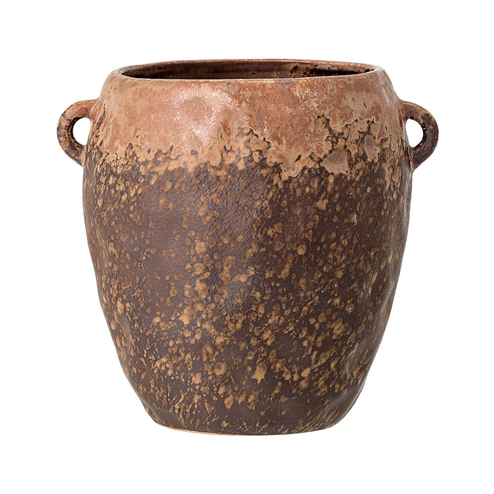 Nenne kruka med handtag Ø16 cm, Brun