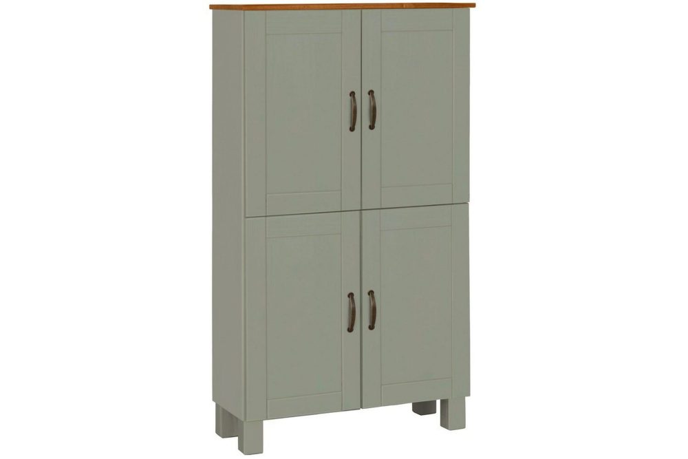 Högskåp till badrum Loft24 Alby Högskåp till Badrum 130x75x30 cm Grön