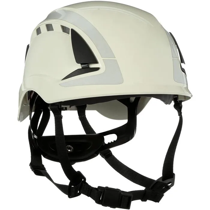 3M SecureFit X5012V Skyddshjälm dubbla godkännande, ventilerad, reflex Svart