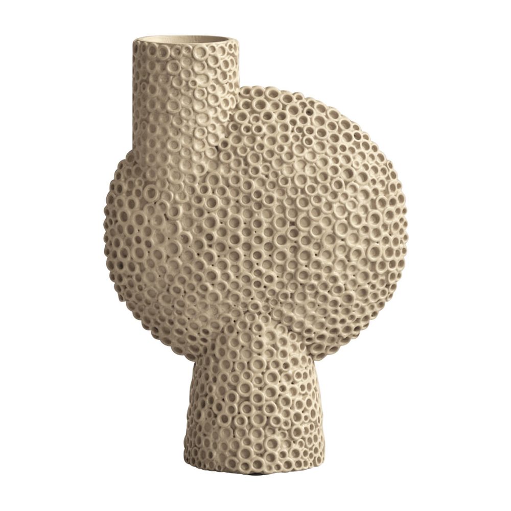 Sphere vas Bubl Shisen medio 25,5 cm, Sand