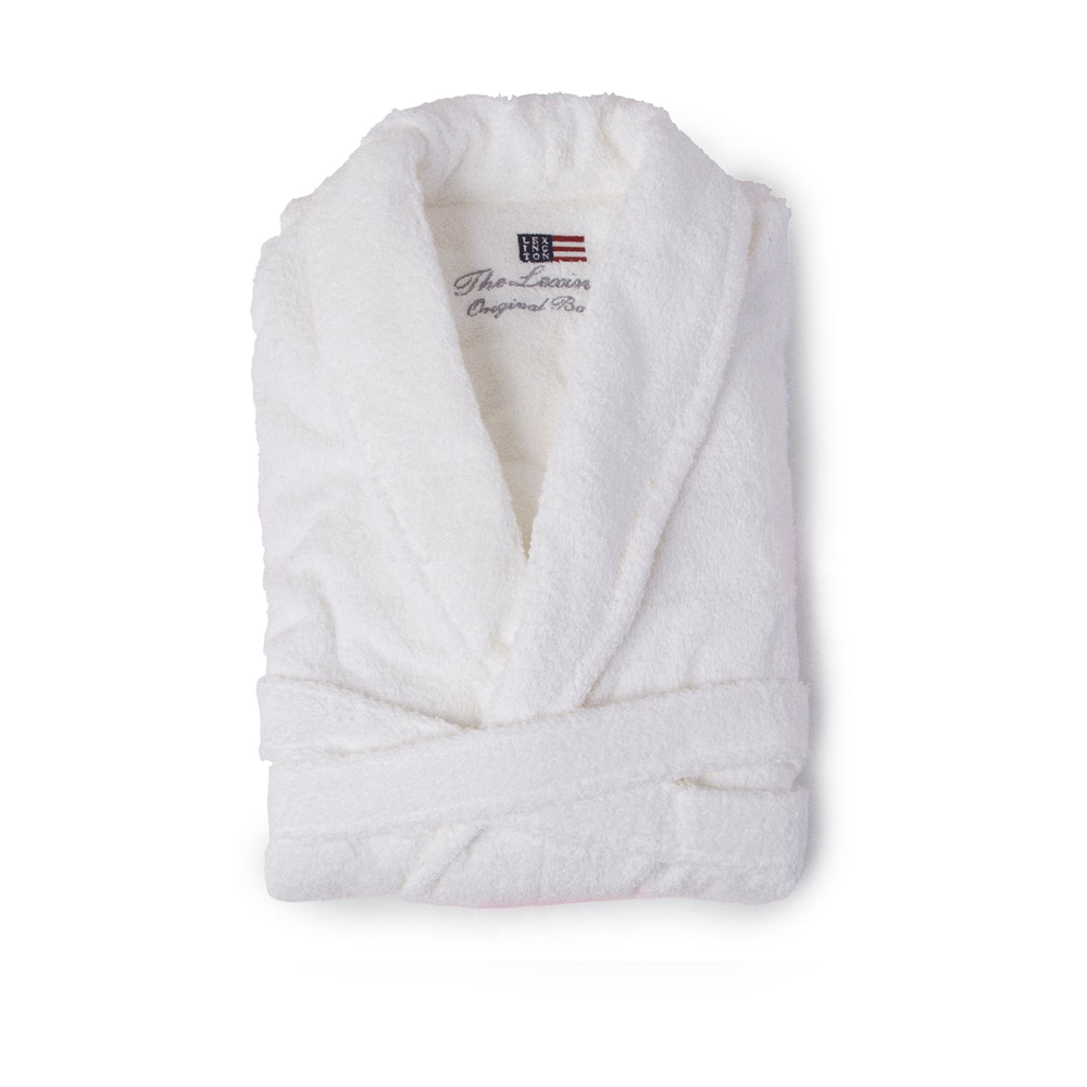 Lexington Original morgonrock XS, White