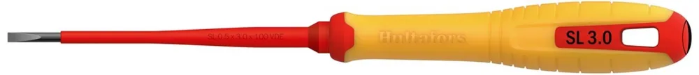 Hultafors 445035 Skruvmejsel för spårskruv, isolerad 1000 volt SL 0,4x2,5x75 VDE - Bild 2