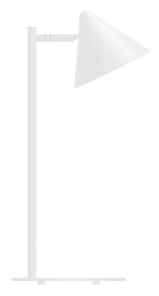 Westal Tratt Micro Bordslampa GU10, utan ljuskälla Vit