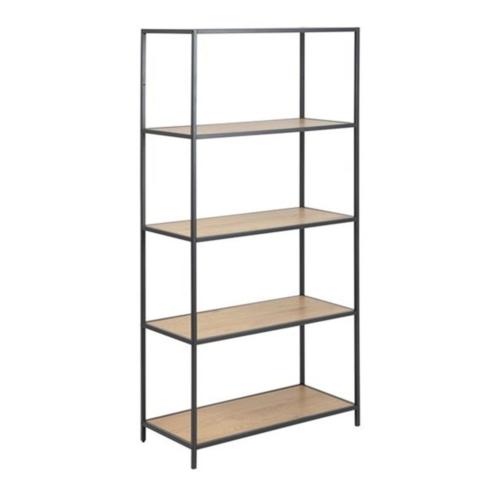 Hylla Seaford 77x35x150 cm, ek