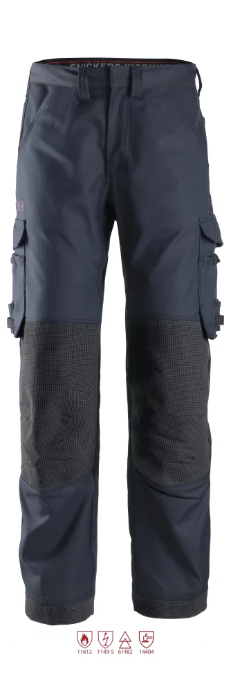 Snickers Workwear 6362 ProtecWork Arbetsbyxa marinblå 146