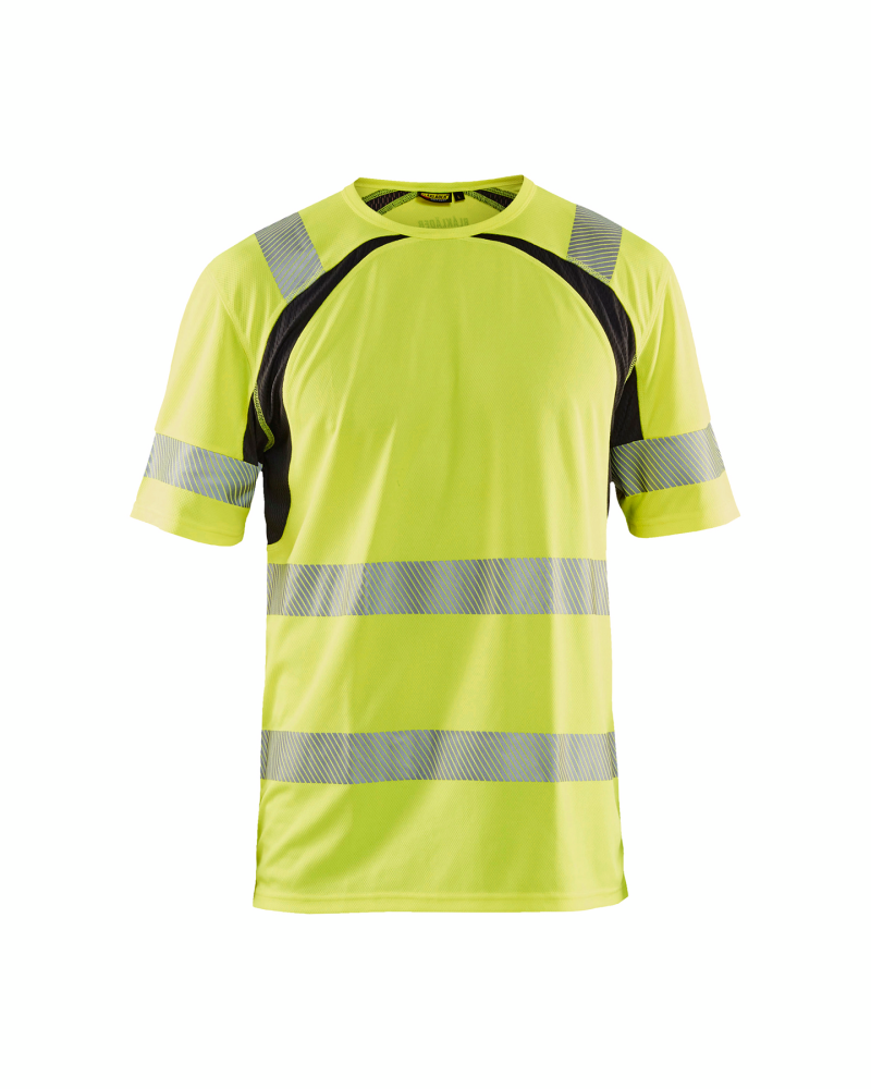 T-SHIRT 33971013 BLÅKLÄDER GUL/SVART M