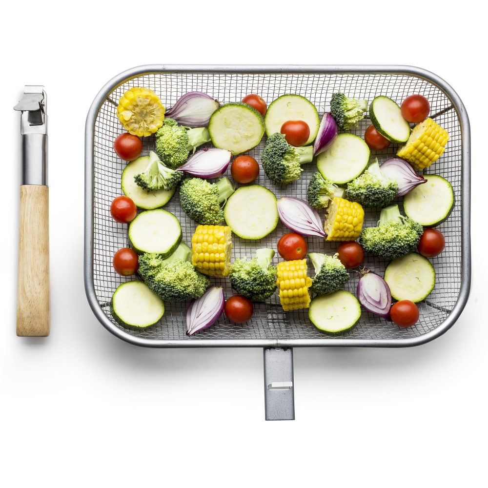 Sagaform BBQ grillkorg, rostfritt stål