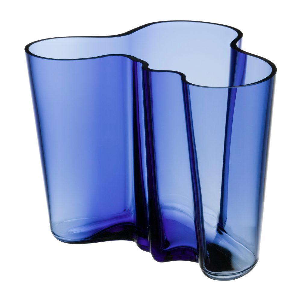 Alvar Aalto vas ultramarinblå, 160 mm