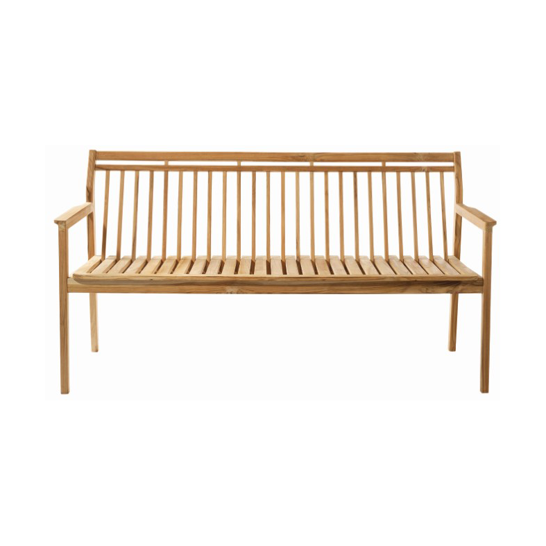 M11 Sammen 3-sits bänk, Teak-nature oiled
