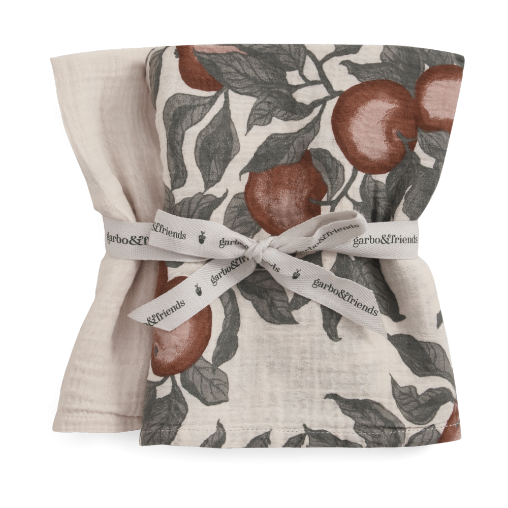 Pomme Muslin filt liten 2 delar, 60x60 cm