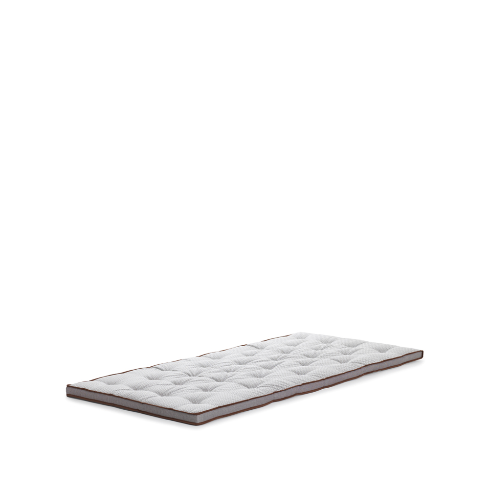 DUX Xupport bäddmadrass, Vit/brun 180x200x6 cm