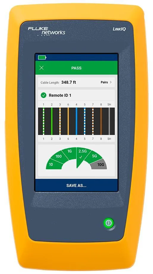 Fluke LIQ-100-IE Kabel- och nätverkstestare