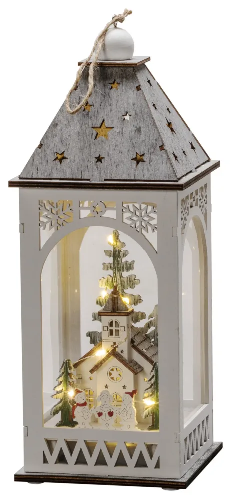 Konstsmide 3271-210 Dekorationsbelysning lanterna med kyrka