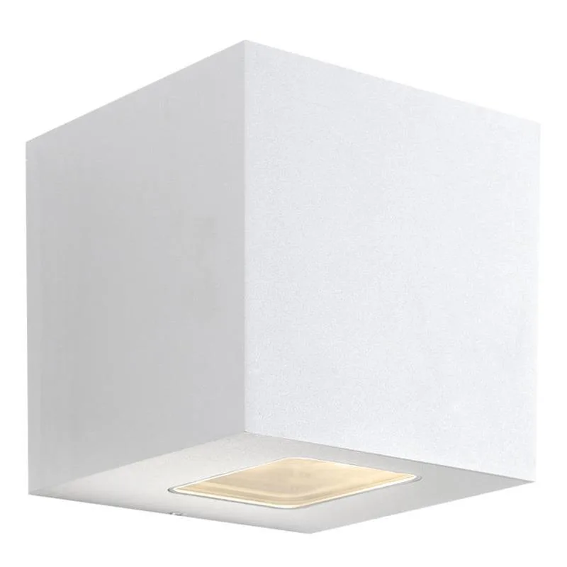 Hide-a-Lite Cube XL I Väggarmatur 3000K, 925 lm, 80°, 12,5W, IP65 Antracit