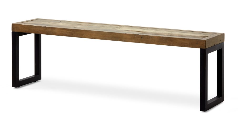 Woodenforge Bänk till matbord,155x35x48 cm