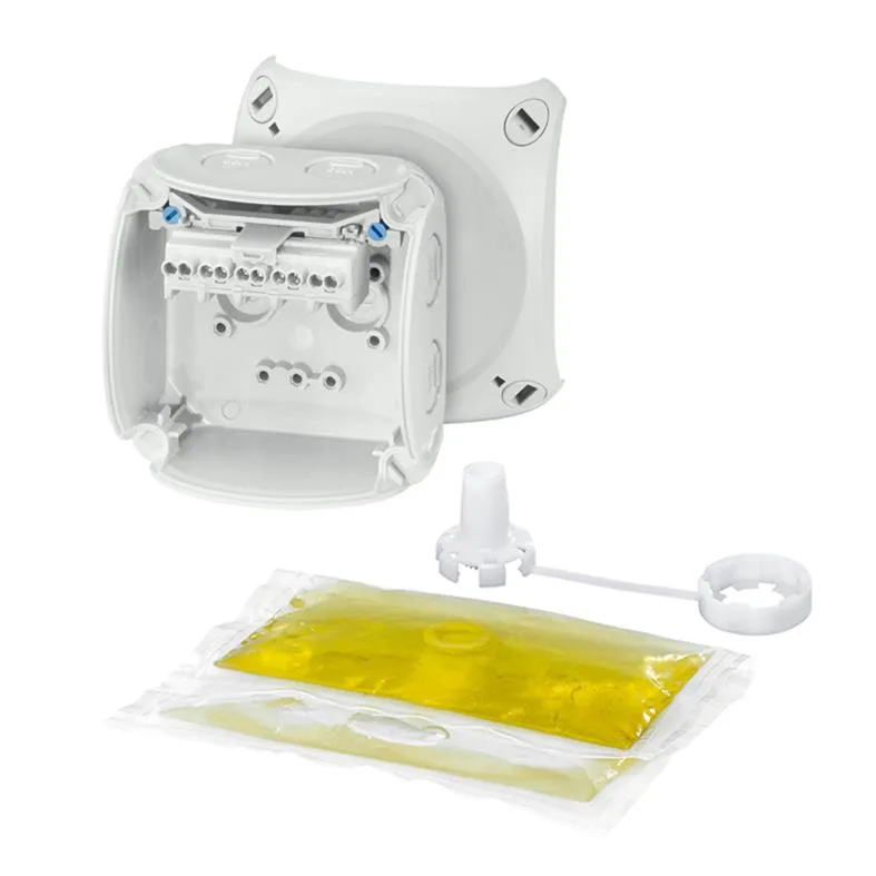 Hellermann Tyton WP 0404 G Kopplingsdosa polykarbonat med tvåkomponentsgel 104 mm, 6 mm² - Bild 2
