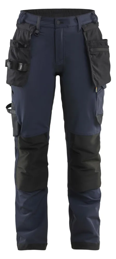 Blåkläder 712116459699C40 Arbetsbyxa mellangrå/svart Mellangrå/svart - Bild 2