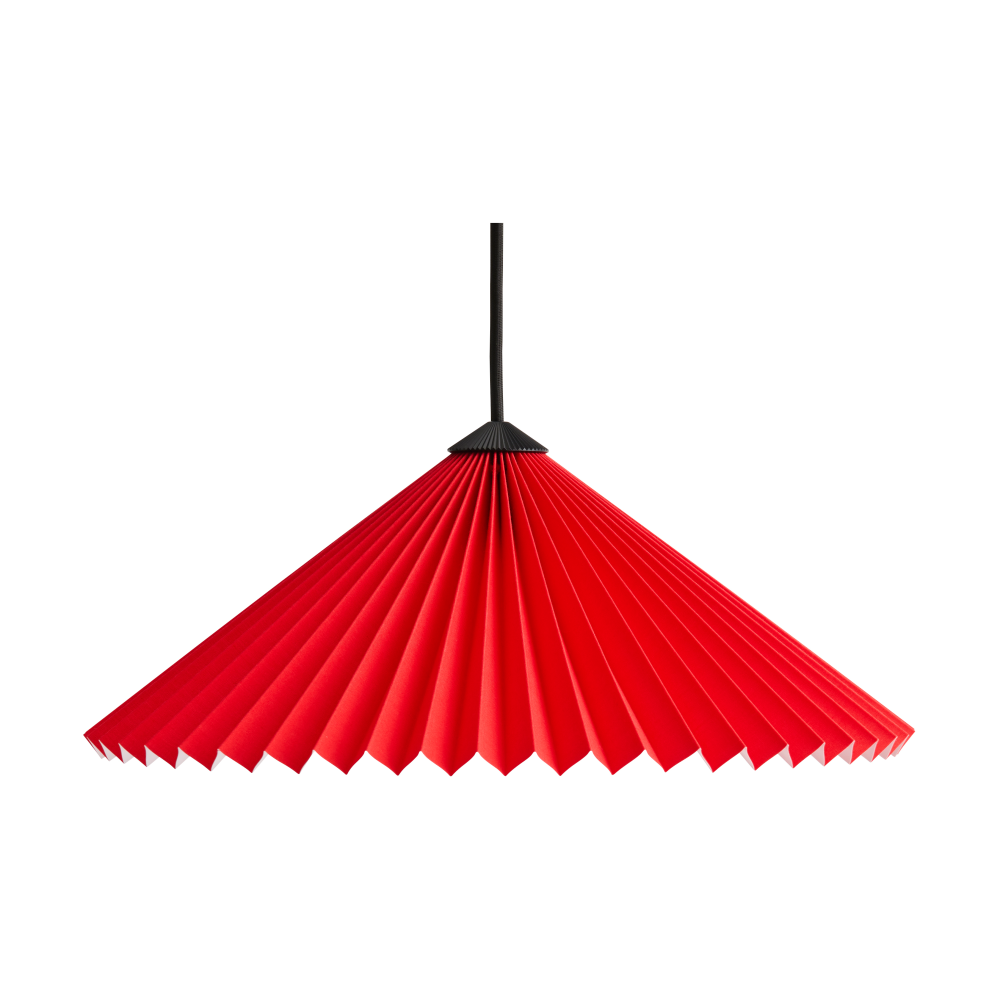 Matin Pendant pendel 38x38 cm, Bright red