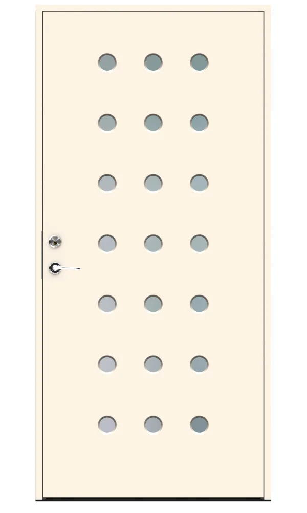 Swedoor Domino Ytterdörr vit (S 0502-Y) 2080x988 mm